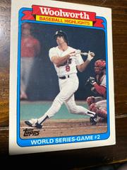 Gary Gaetti #22 of 33 Baseball Cards 1988 Woolworth Prices