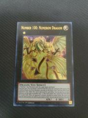 Numeron Dragon1st Edition Green Ultra Rare Card YuGiOh DLCS-EN117 Number 100