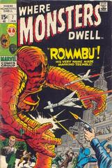 Where Monsters Dwell #7 (1971) Comic Books Where Monsters Dwell Prices