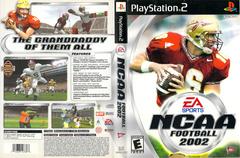 Slip Cover Scan By Canadian Brick Cafe | NCAA Football 2002 Playstation 2