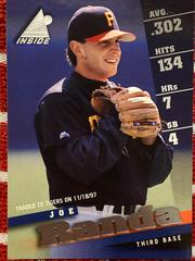Joe Randa Baseball Cards 1998 Pinnacle Inside Prices
