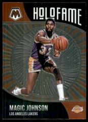 Magic Johnson #11 Basketball Cards 2020 Panini Mosaic HoloFame Prices