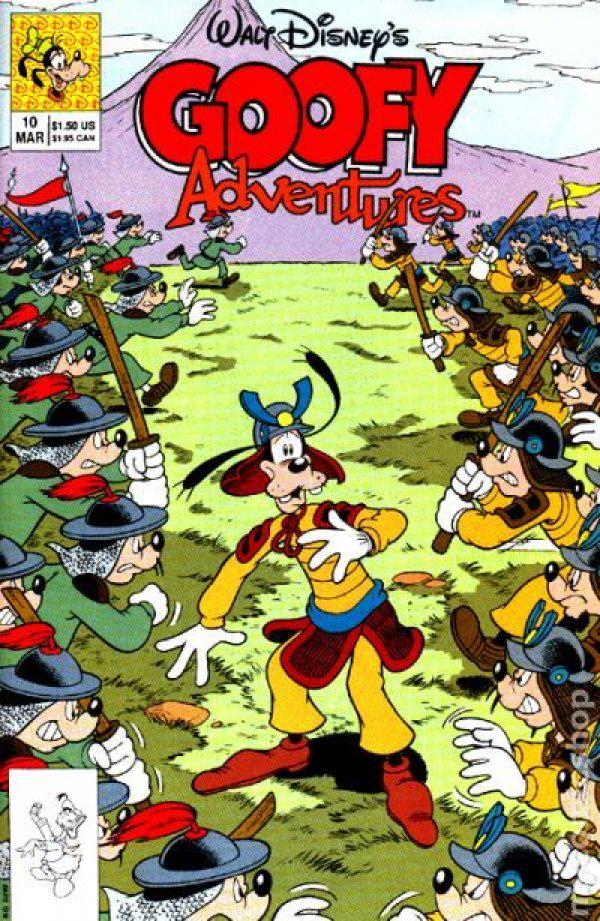 Goofy Adventures #10 (1991) Comic Books Goofy Adventures