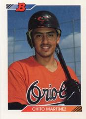 Chito Martinez #19 Baseball Cards 1992 Bowman Prices