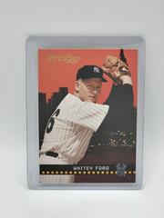 Whitey Ford Baseball Cards 2004 Donruss Studio Prices