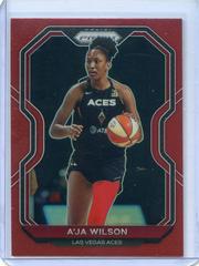 A'ja Wilson [Red Prizm] #13 Basketball Cards 2021 Panini Prizm WNBA Prices