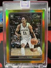 Joshua Primo [Gold] Basketball Cards 2021 Panini One and One Prices