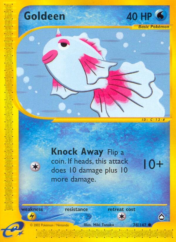 Goldeen #78 Pokemon Aquapolis