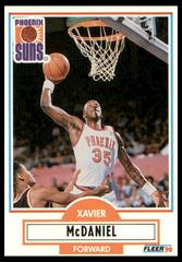 Xavier McDaniel #U-77 Basketball Cards 1990 Fleer Update Prices