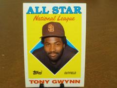 Tony Gwynn #402 Baseball Cards 1988 Topps Prices
