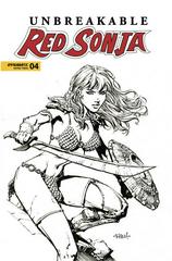 Unbreakable Red Sonja [Finch Sketch] #4 (2023) Comic Books Unbreakable Red Sonja Prices
