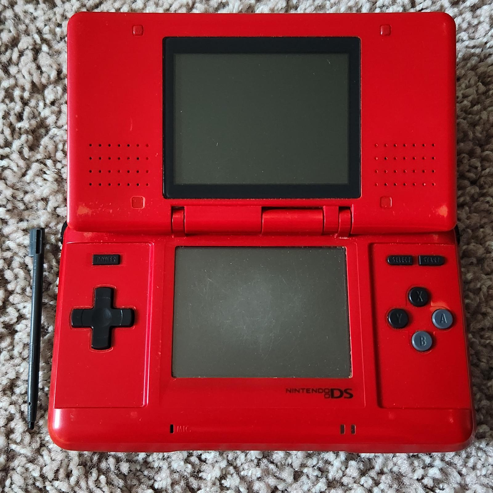 Red DS System Item Only Nintendo DS