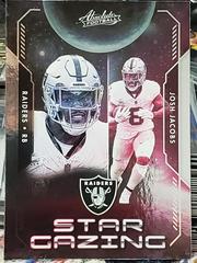 Josh Jacobs #SG-11 Football Cards 2023 Panini Absolute Star Gazing Prices