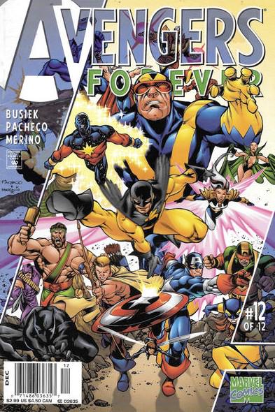 Avengers Forever [Newsstand] #12 (1999) Comic Books Avengers Forever