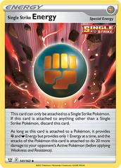 Single Strike Energy #141 Pokemon Battle Styles Prices