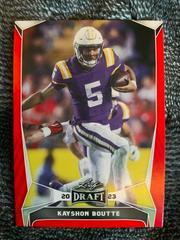 Kayshon Boutte [Red] #23 Football Cards 2023 Leaf Draft Prices