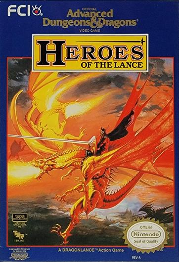 Advanced Dungeons & Dragons Heroes of the Lance Cover Art