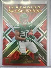 Breece Hall [Red] #IMG-14 Football Cards 2022 Panini XR Impending Greatness Prices
