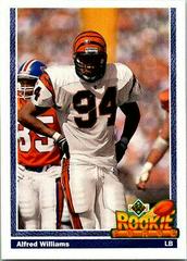Alfred Williams Football Cards 1991 Upper Deck Prices