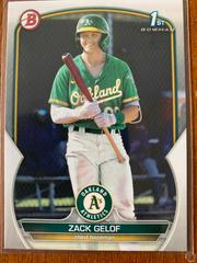 Zack Gelof #BP-1 Baseball Cards 2023 Bowman Paper Prospects Prices