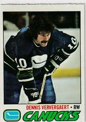 Dennis Ververgaert Hockey Cards 1977 Topps Prices