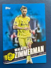 Walker Zimmerman [Blue] Soccer Cards 2022 Topps MLS Prices