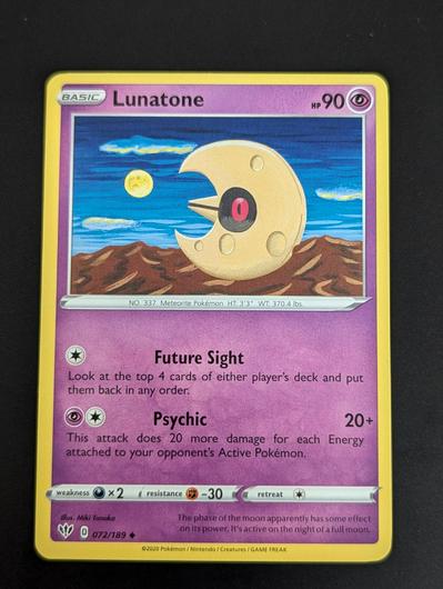 Lunatone #72 photo