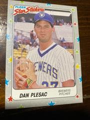 Dan Plesac Baseball Cards 1988 Fleer Star Stickers Prices