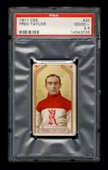 Fred Taylor #20 Hockey Cards 1911 C55 Prices