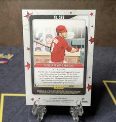 'Back Of Card' | Nolan Arenado Baseball Cards 2021 Panini Prizm Star Gazing