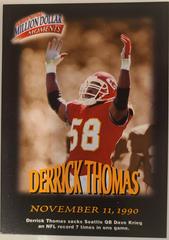 Derrick Thomas Football Cards 1997 Fleer Million Dollar Moments Prices