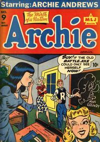 Archie #9 (1944) Comic Books Archie