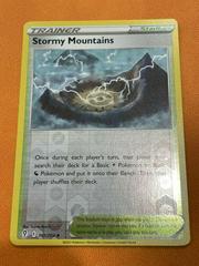 Stormy Mountains [Reverse Holo] #161 Pokemon Evolving Skies Prices
