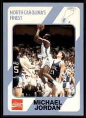 Michael Jordan #18 Basketball Cards 1989 Collegiate Collection North Carolina Prices
