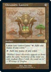 Chromatic Lantern [Schematic] Magic Brother's War Retro Artifacts Prices