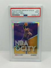 LeBron James [Holo] #27 Basketball Cards 2019 Panini Hoops NBA City Prices