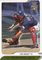 Ivan Rodriguez #64 Baseball Cards 2002 Fleer Focus JE Prices