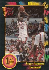 Stacy Augmon #47 Basketball Cards 1991 Wild Card Prices