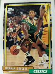 Sherman Douglas #65 Basketball Cards 1992 Topps Prices