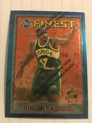 Vincent Askew #59 Basketball Cards 1995 Finest Prices