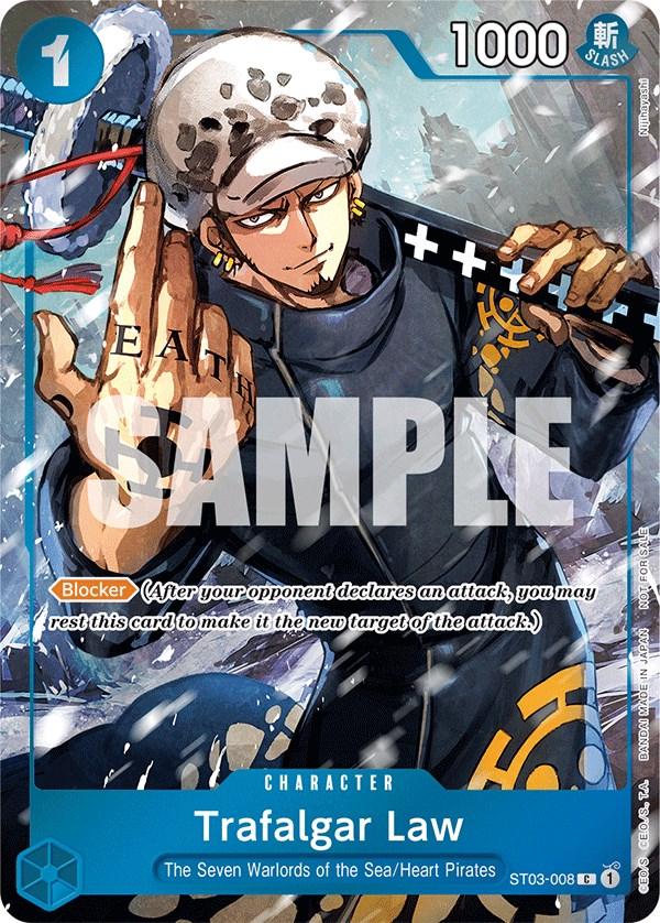 Trafalgar Law [Event] ST03-008 One Piece Starter Deck 3: The Seven Warlords of the Sea