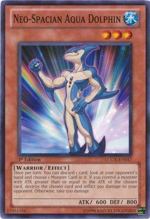 Neo-Spacian Aqua Dolphin [1st Edition] LCGX-EN017 YuGiOh Legendary Collection 2: The Duel Academy Years Mega Pack