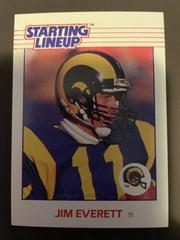 Jim Everett Football Cards 1988 Kenner Starting Lineup Prices