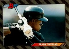Frank Thomas [Foil] Baseball Cards 1992 Bowman Prices