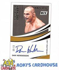 Dan Henderson Ufc Cards 2021 Panini Immaculate UFC Heralded Signatures Prices