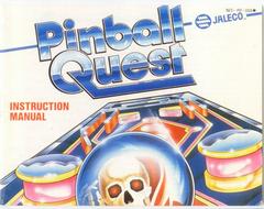 Pinball Quest - Manual | Pinball Quest NES