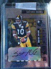 Santonio Holmes [Championship Ticket Autograph] Football Cards 2006 Playoff Contenders Prices