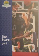 My Card | Gary Payton Basketball Cards 1991 Fleer