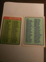 Checklist 1-32 Hockey Cards 1990 O-Pee-Chee Prices