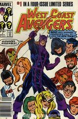 West Coast Avengers [Newsstand] #1 (1984) Comic Books West Coast Avengers Prices